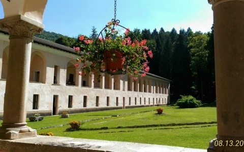 nel silenzio della Certosa di Pesio